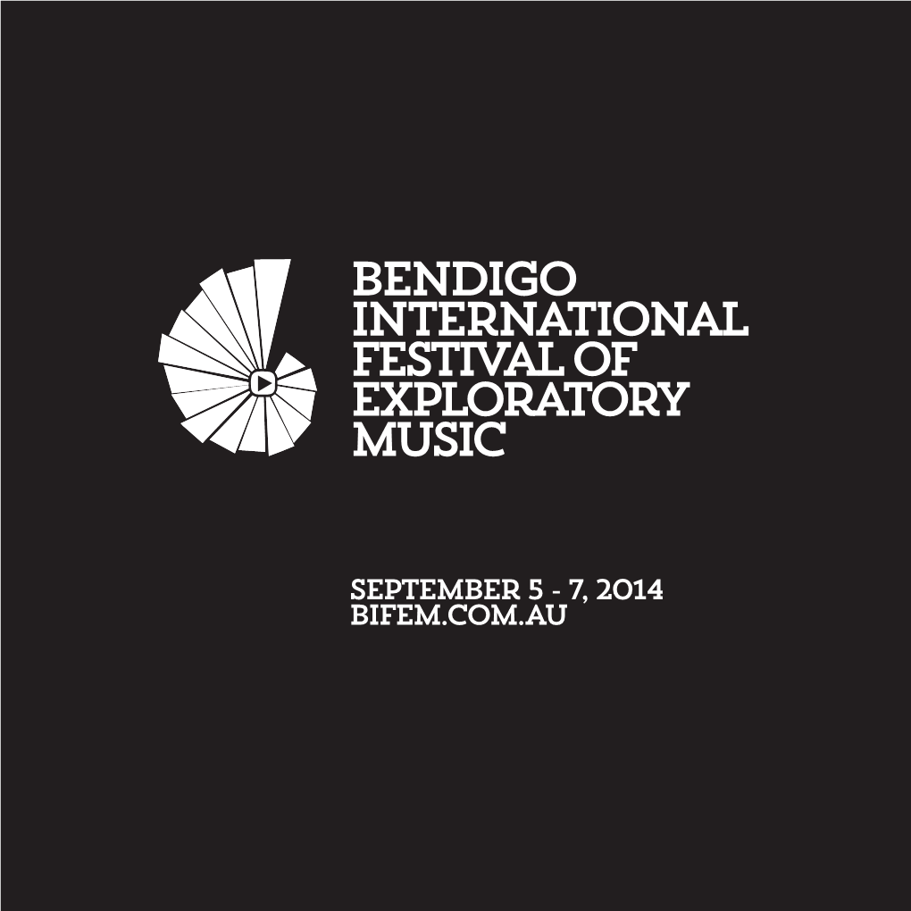 Bendigo International Festival of Exploratory Music