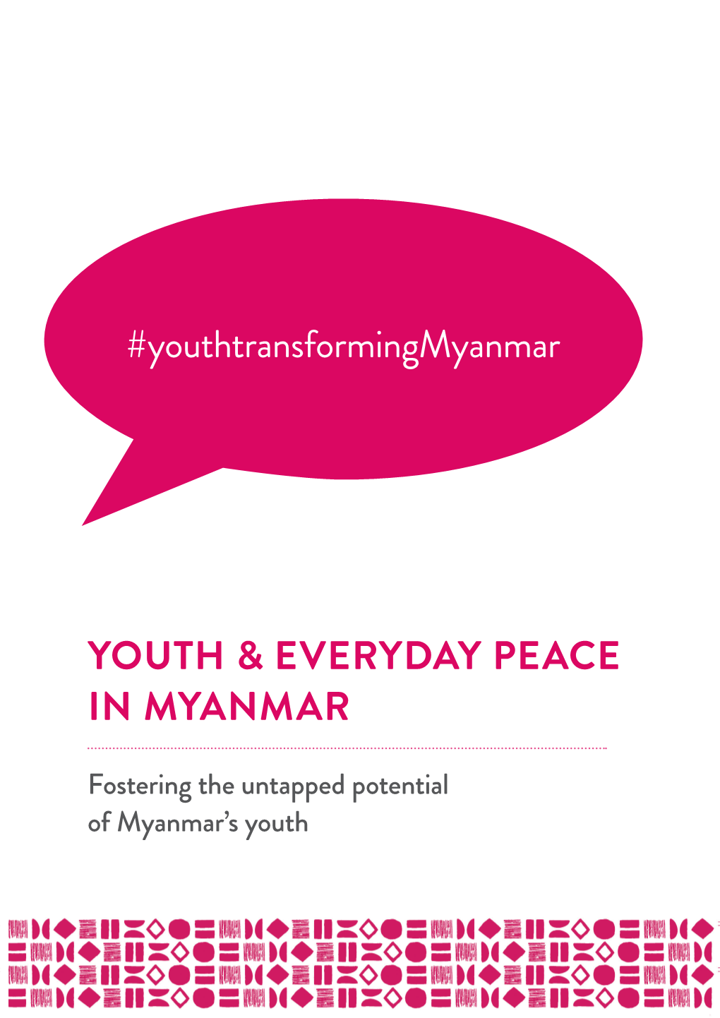 Youth & Everyday Peace in Myanmar