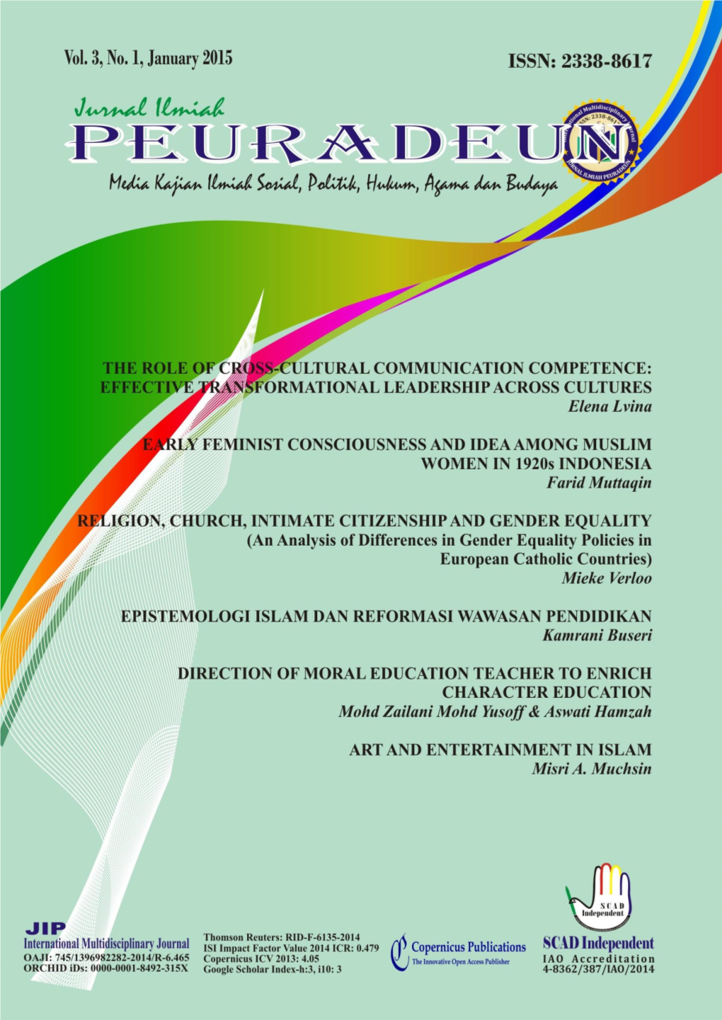 International Multidisciplinary Journal ISSN: 2338-8617