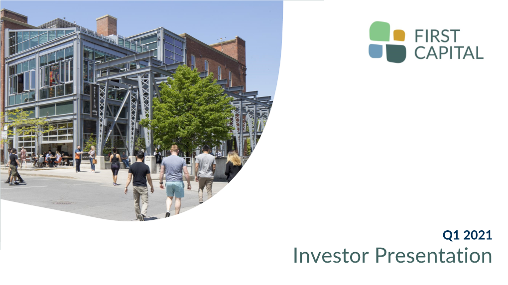 Investor Presentation FORWARD-LOOKING STATEMENTS and NON-IFRS FINANCIAL MEASURES