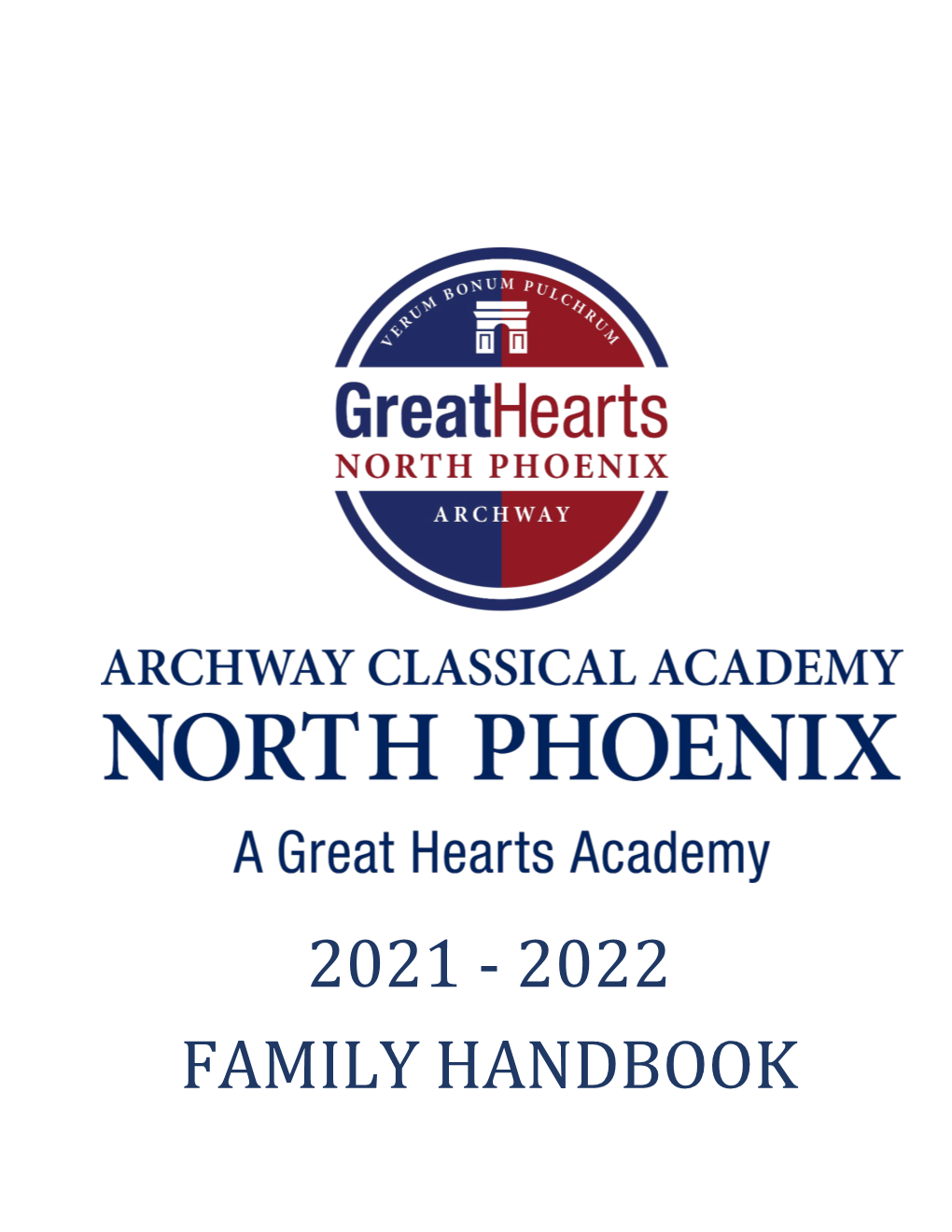 2021-2022 Family Handbook for Archway North Phoenix