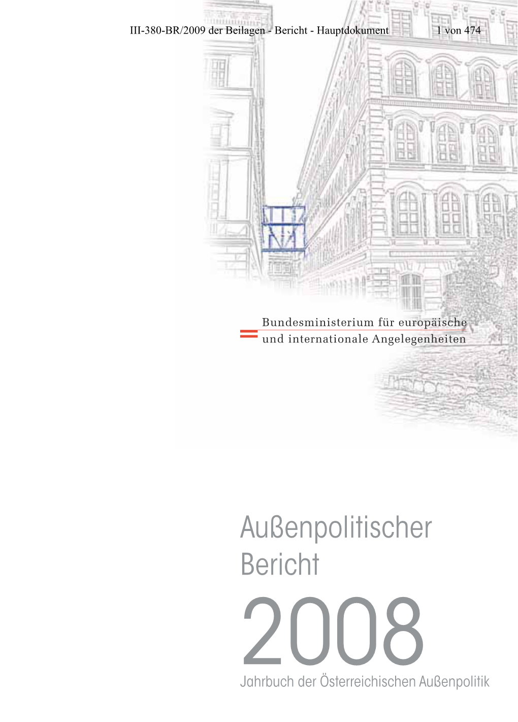 Aussenpolitischen Bericht 2008