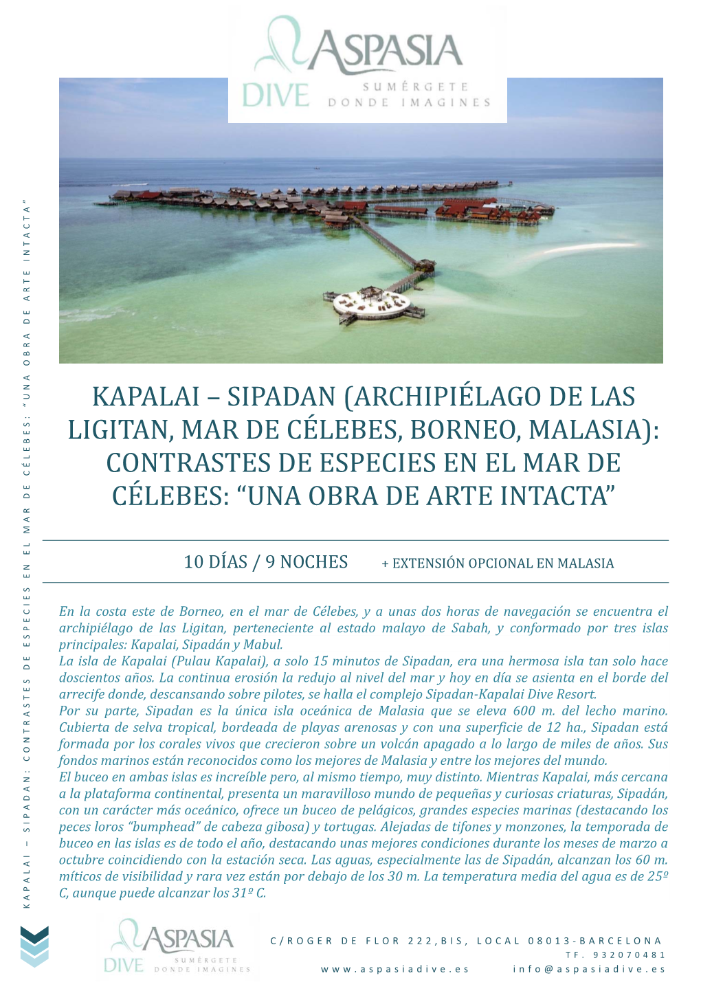 Kapalai – Sipadan (Archipiélago De Las Ligitan