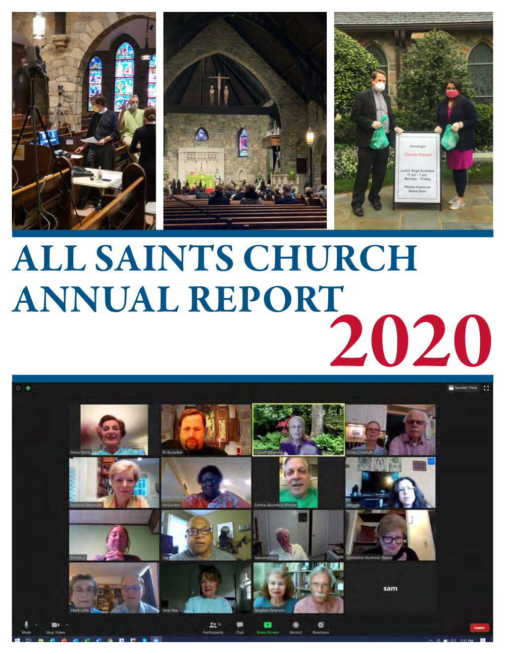 Annual Report All Saints Church