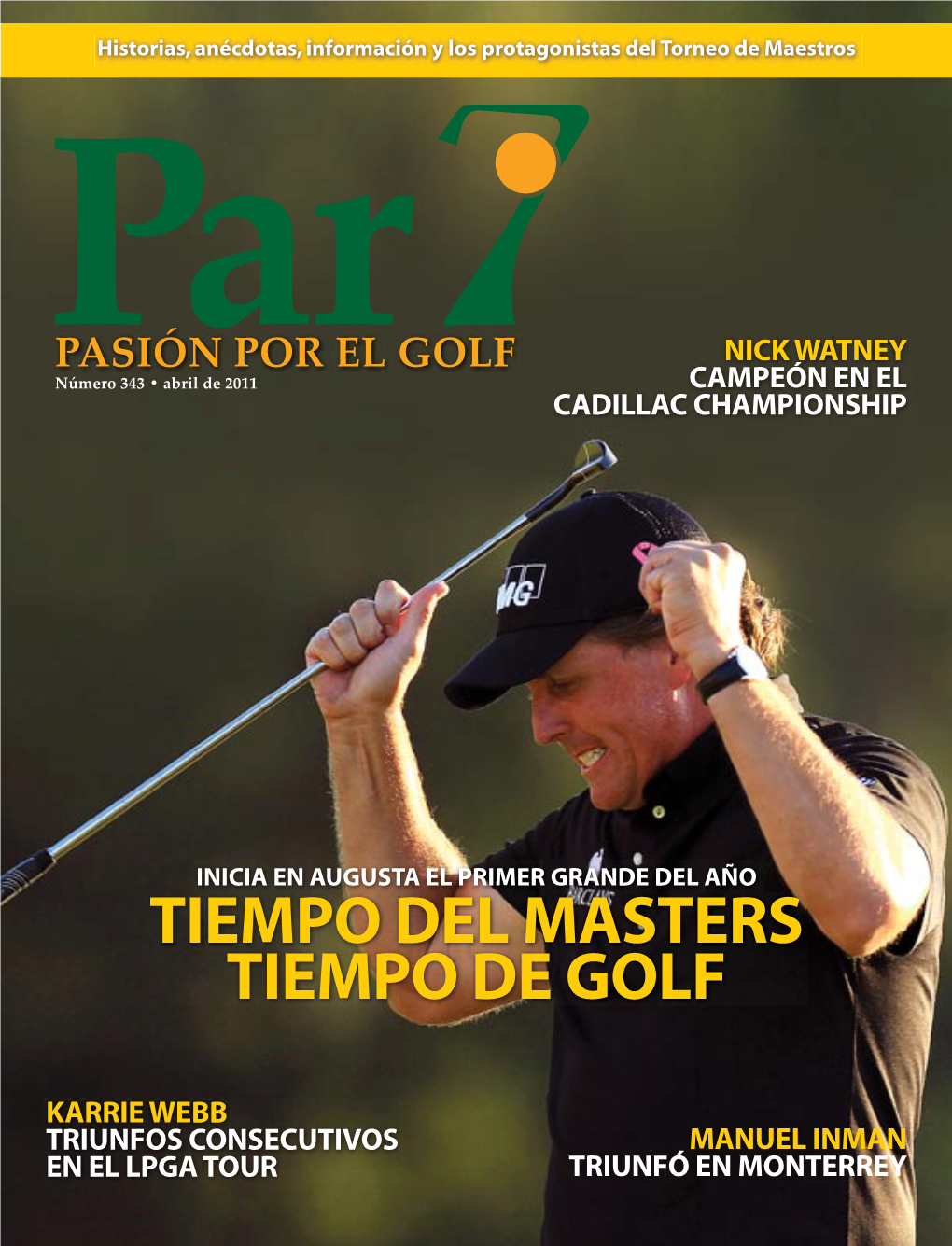 Tiempo Del Masters Tiempo De Golf