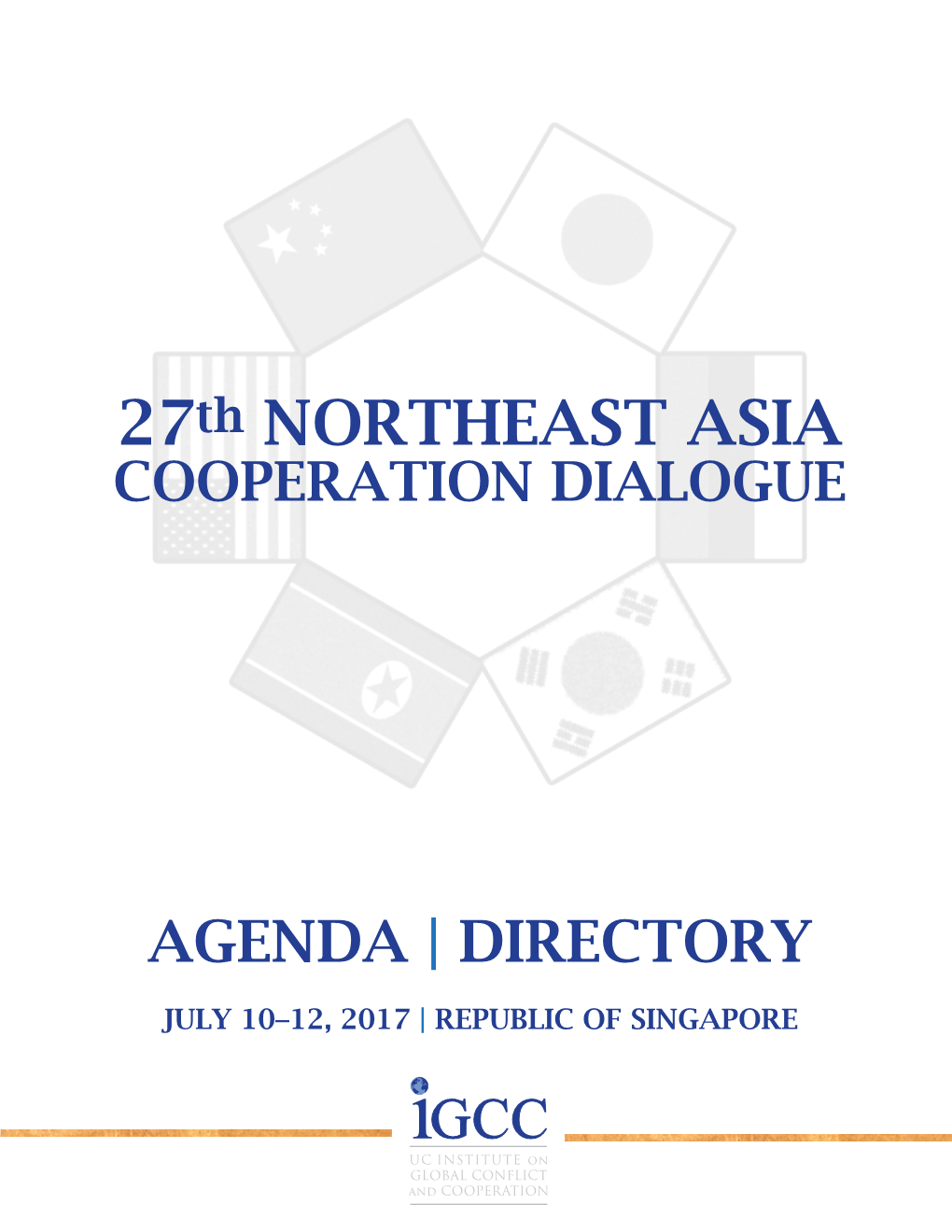 27Th NORTHEAST ASIA COOPERATION DIALOGUE