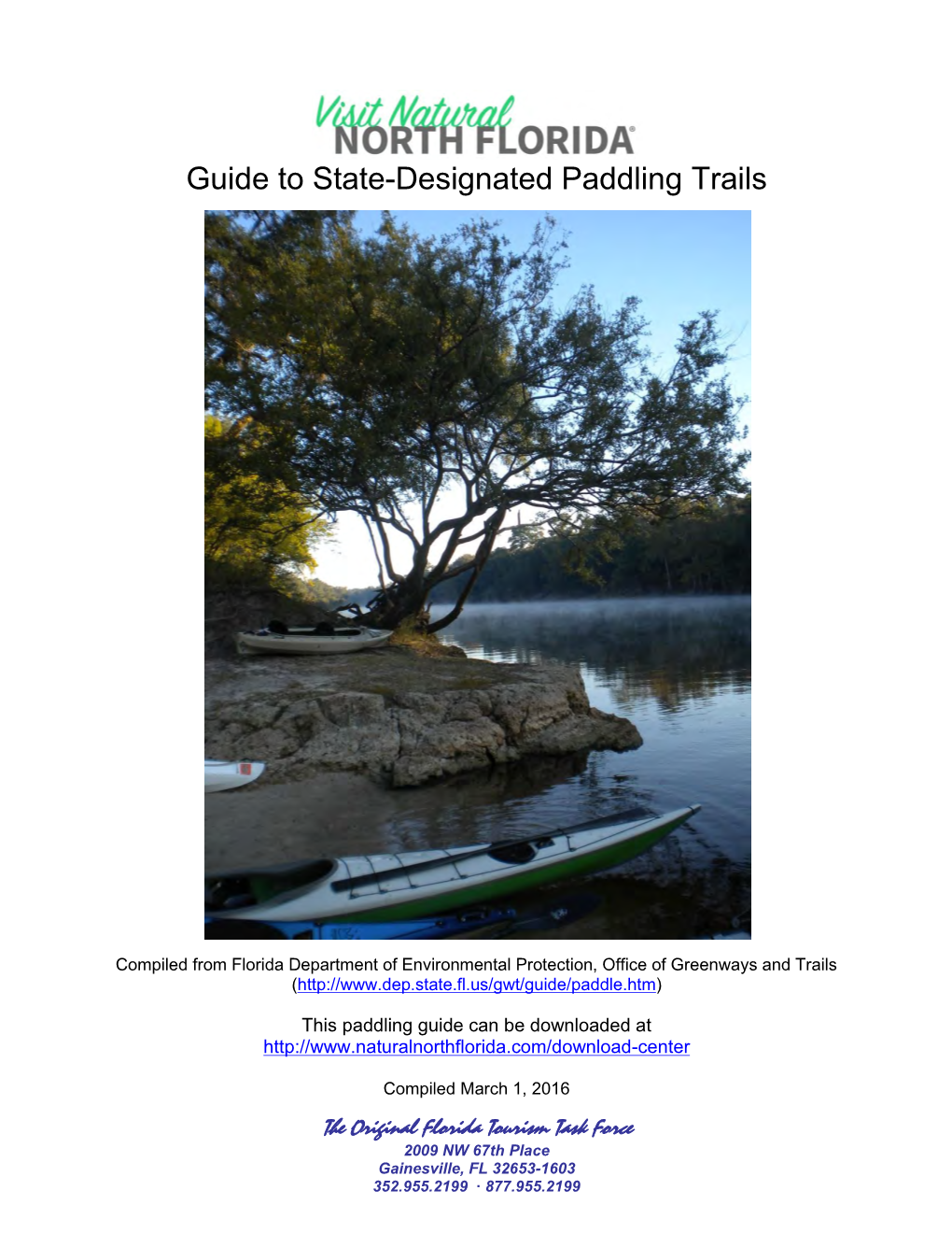 Guide to State-Designated Paddling Trails