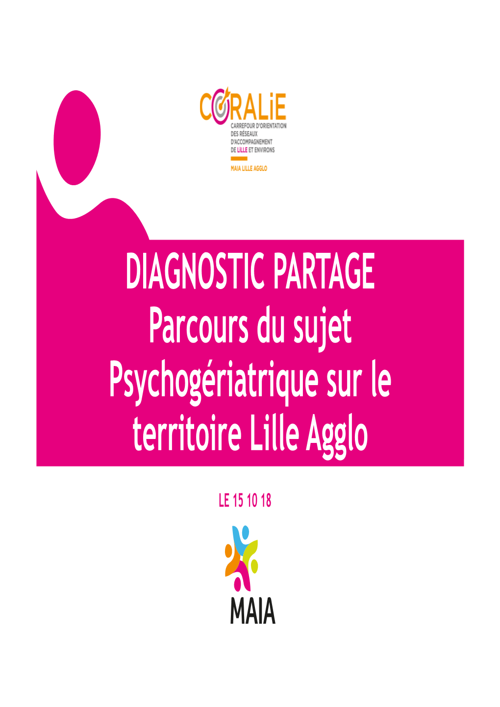 DIAGNOSTIC PARTAGE Parcours Du Sujet Psychogériatrique Sur Le Territoire Lille Agglo