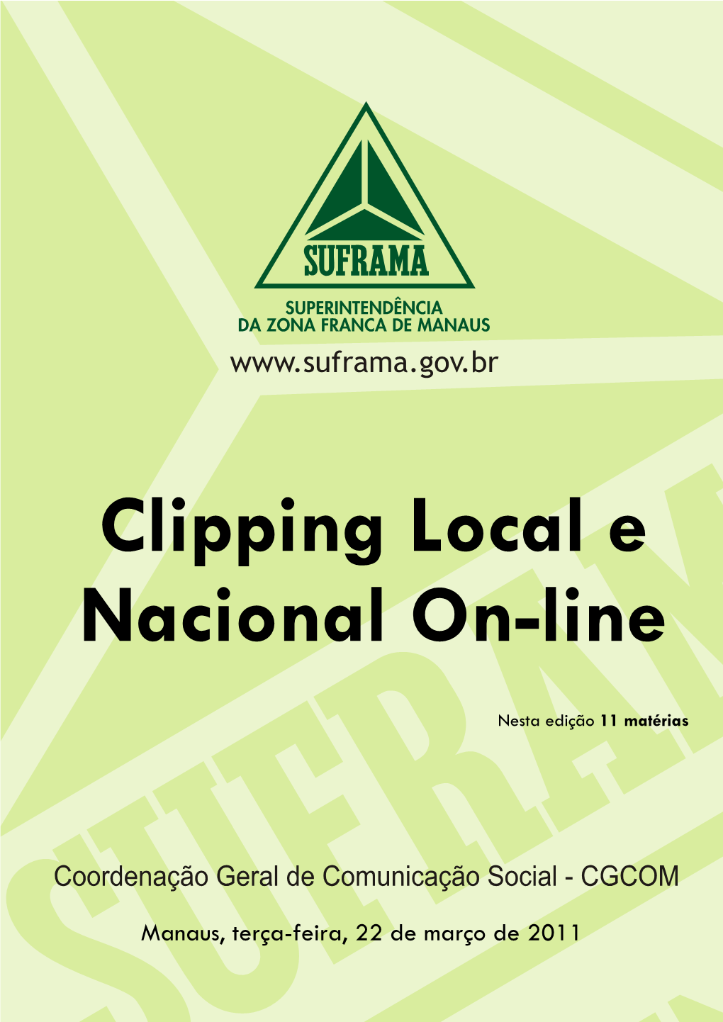 Clipping Local E Nacional On-Line