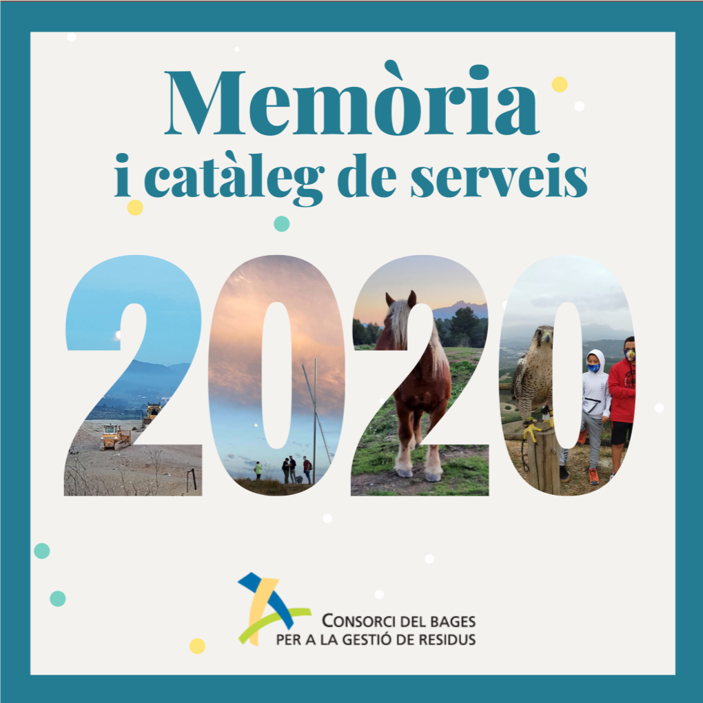 Memòria I Catàleg De Serveis 2020