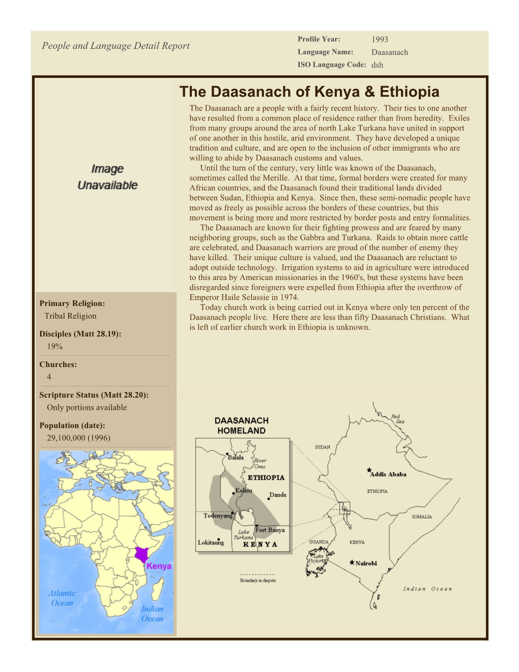 The Daasanach of Kenya & Ethiopia