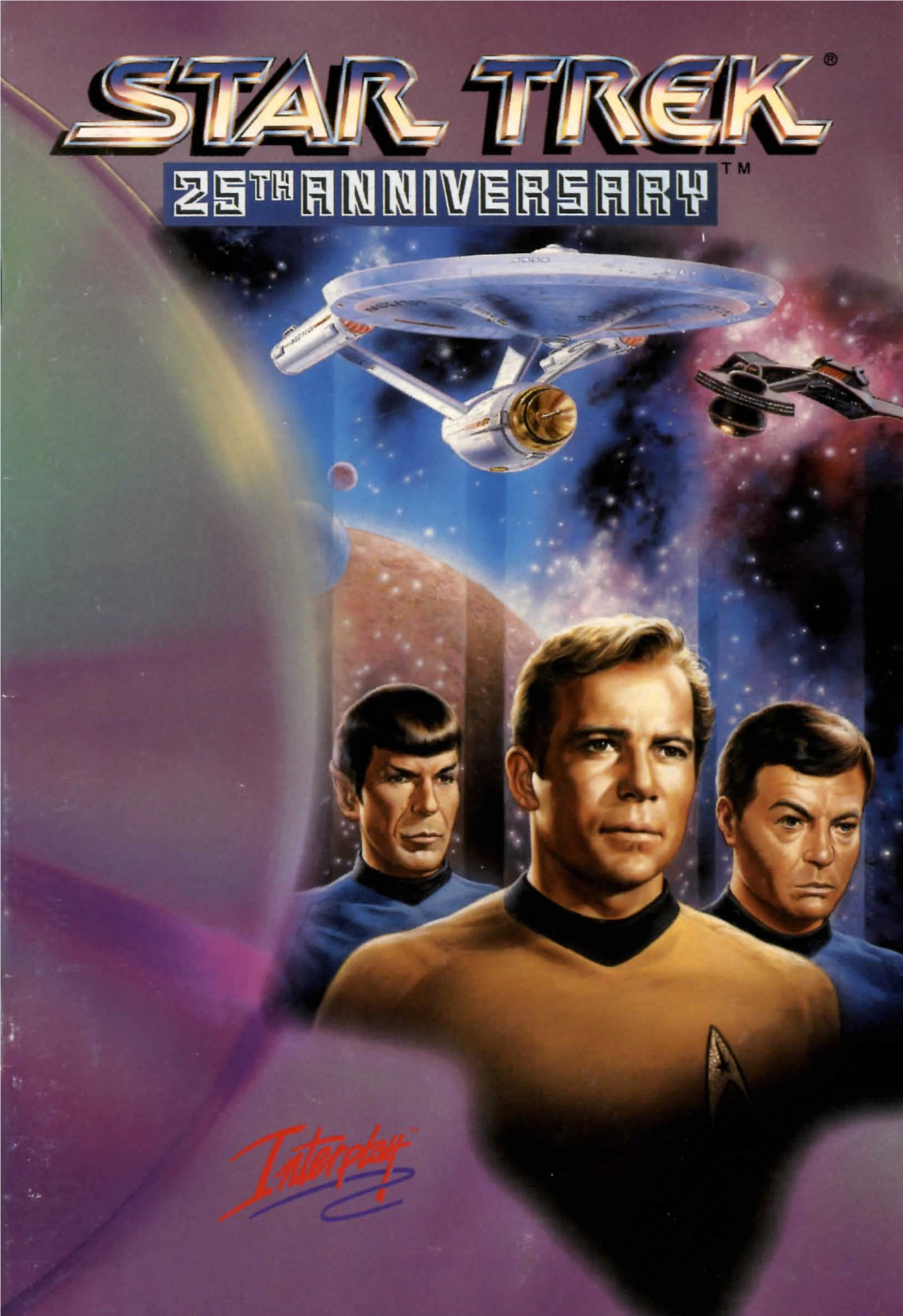 STAR TREK®: 25Th ANNIVERSARYTM Enhanced CD-ROM, You Take on the Role of the Captain of the Starship Enterprise™ , I James T