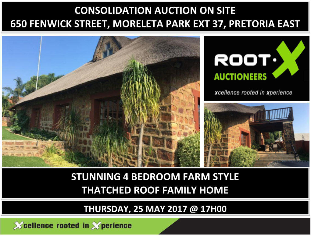 Consolidation Auction on Site 650 Fenwick Street