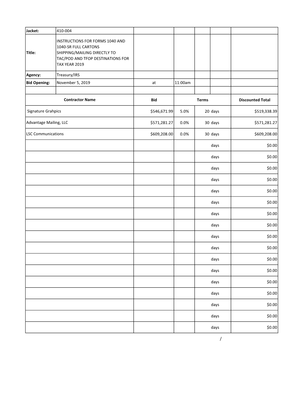 Jacket: 410-004 Title: INSTRUCTIONS for FORMS 1040 and 1040-SR