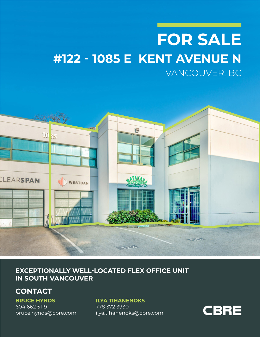 For Sale #122 - 1085 E Kent Avenue N Vancouver, Bc