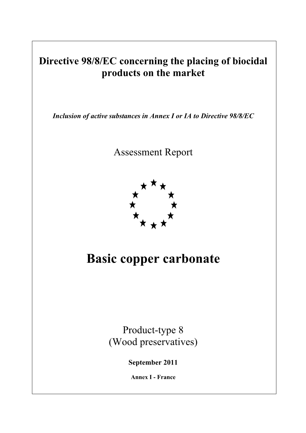 Basic Copper Carbonate