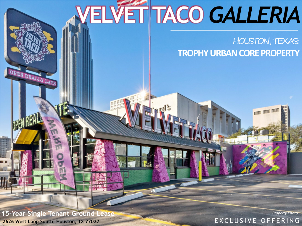 Velvet Taco Galleria