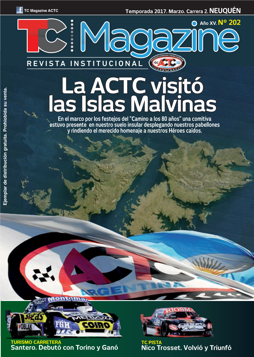 La ACTC Visitó Las Islas Malvinas