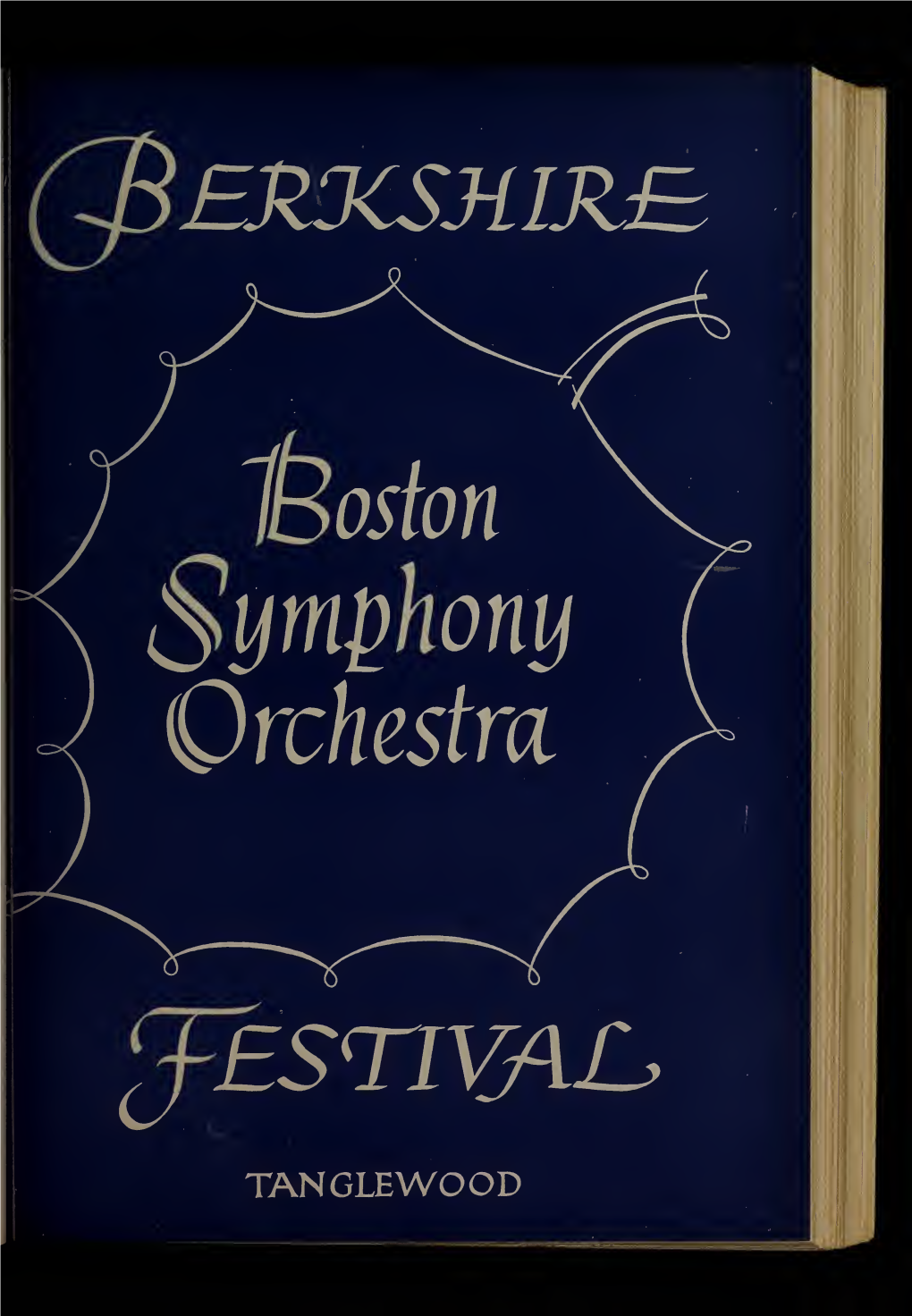 Boston Symphony Orchestra Concert Programs, Summer, 1954-1956