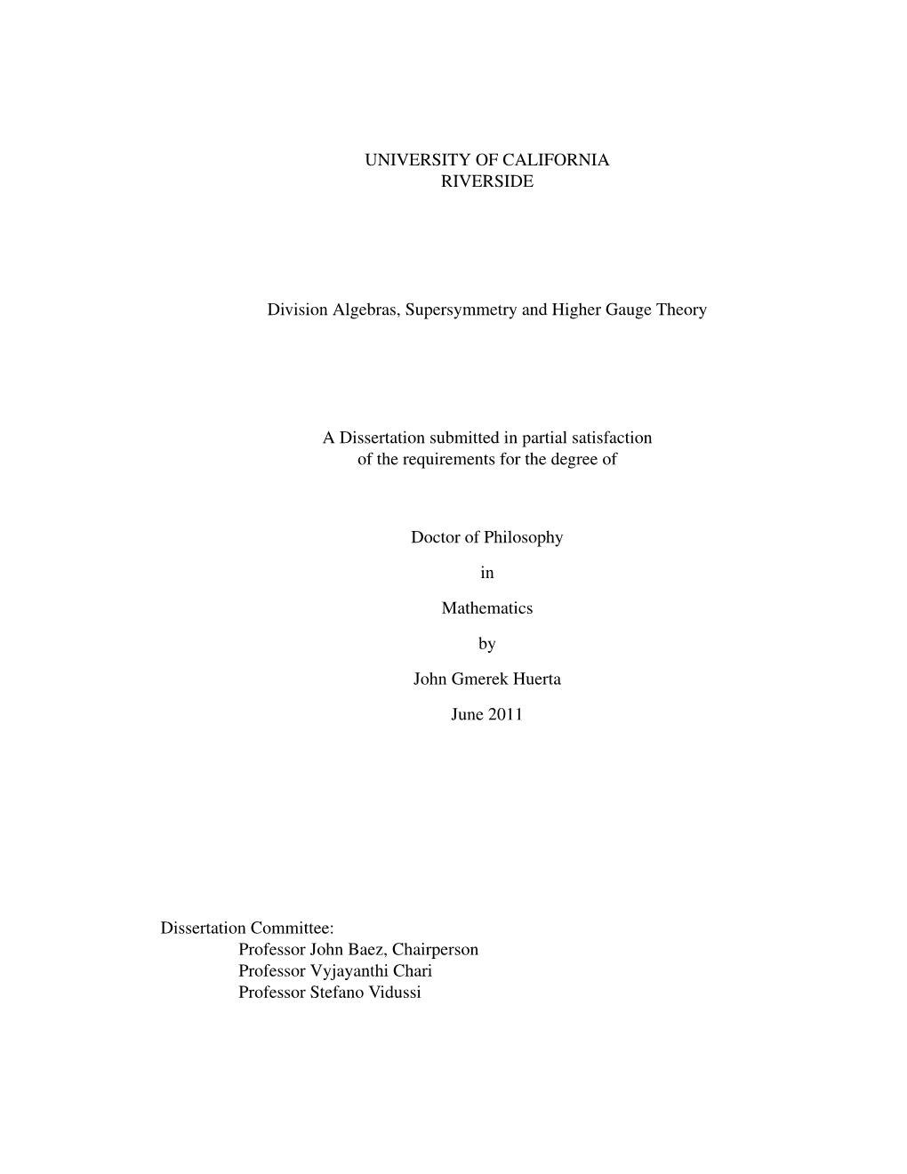 Division Algebras, Supersymmetry and Higher Gauge Theory