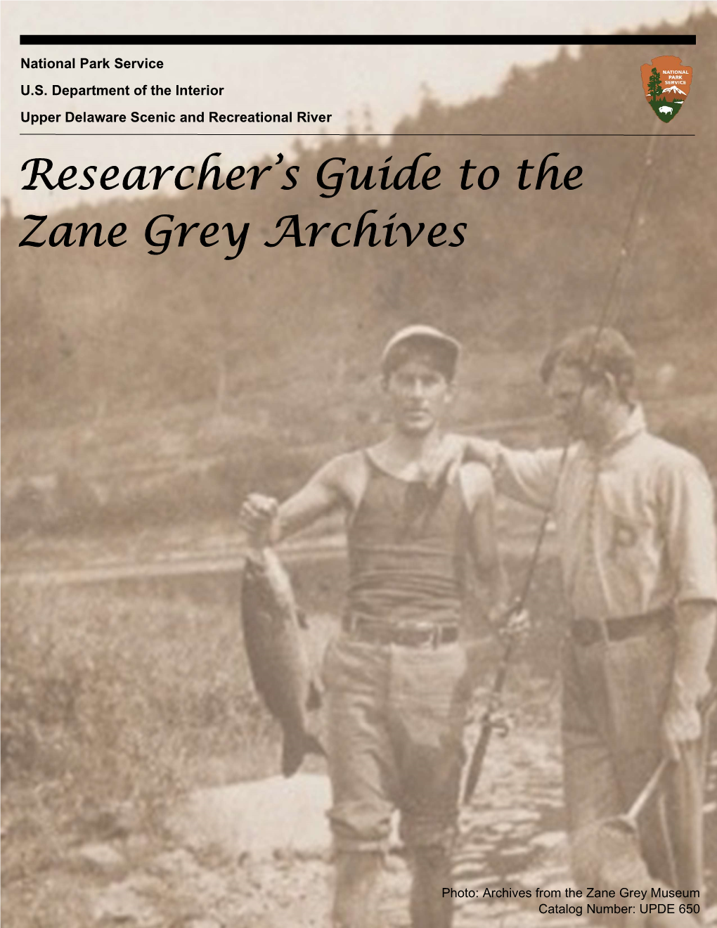 Researcher's Guide to the Zane Grey Archives