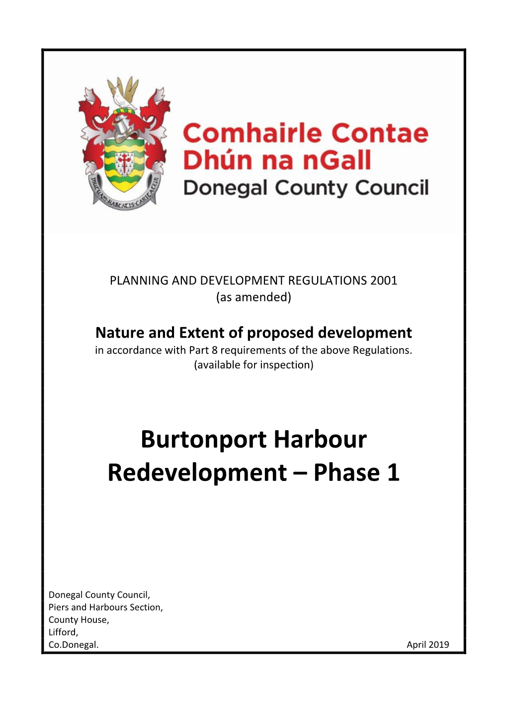 Burtonport Harbour Redevelopment – Phase 1