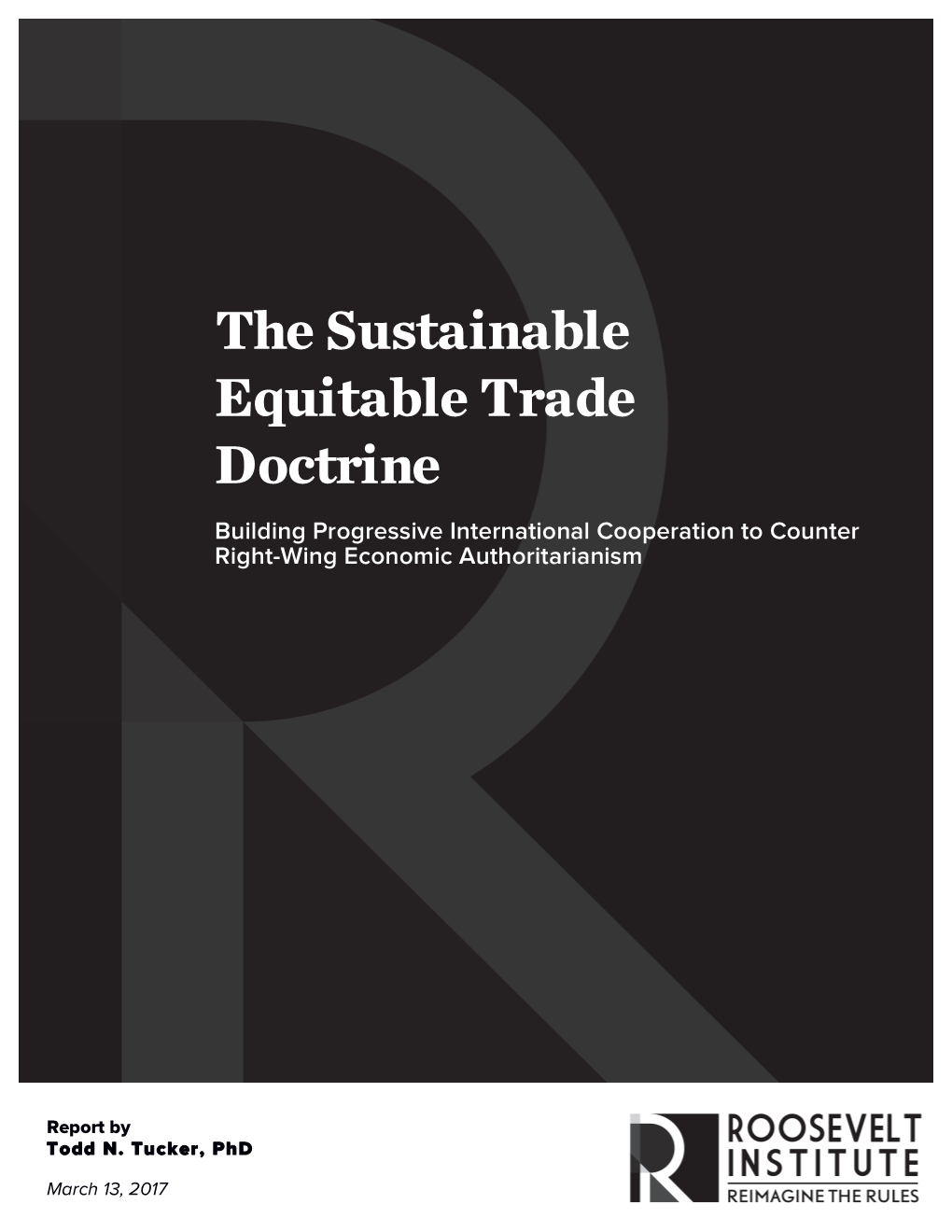 The Sustainable Equitable Trade Doctrine