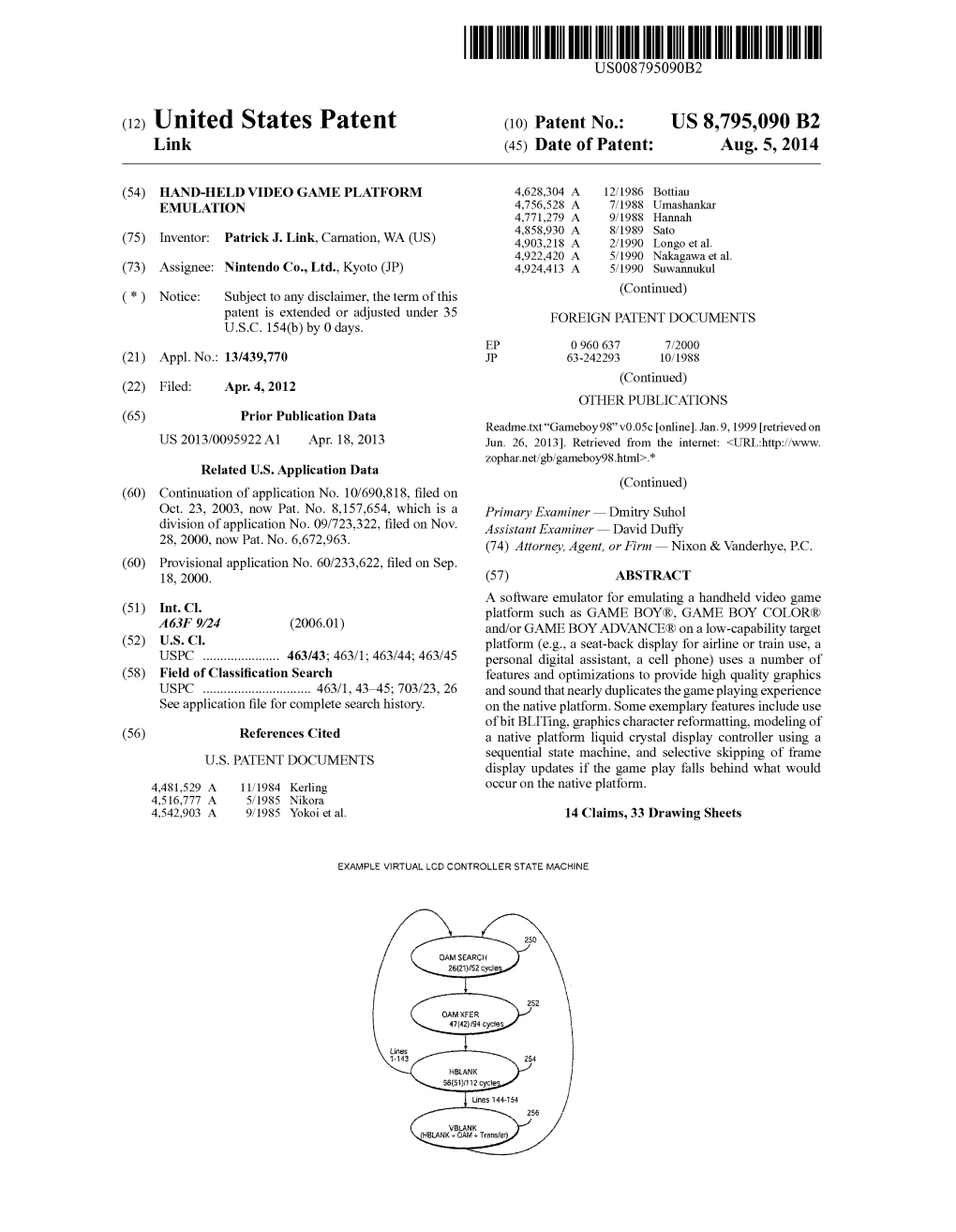 S.Apply N. C.3.32. Filed on Nov. Assistant Examiner David Duty