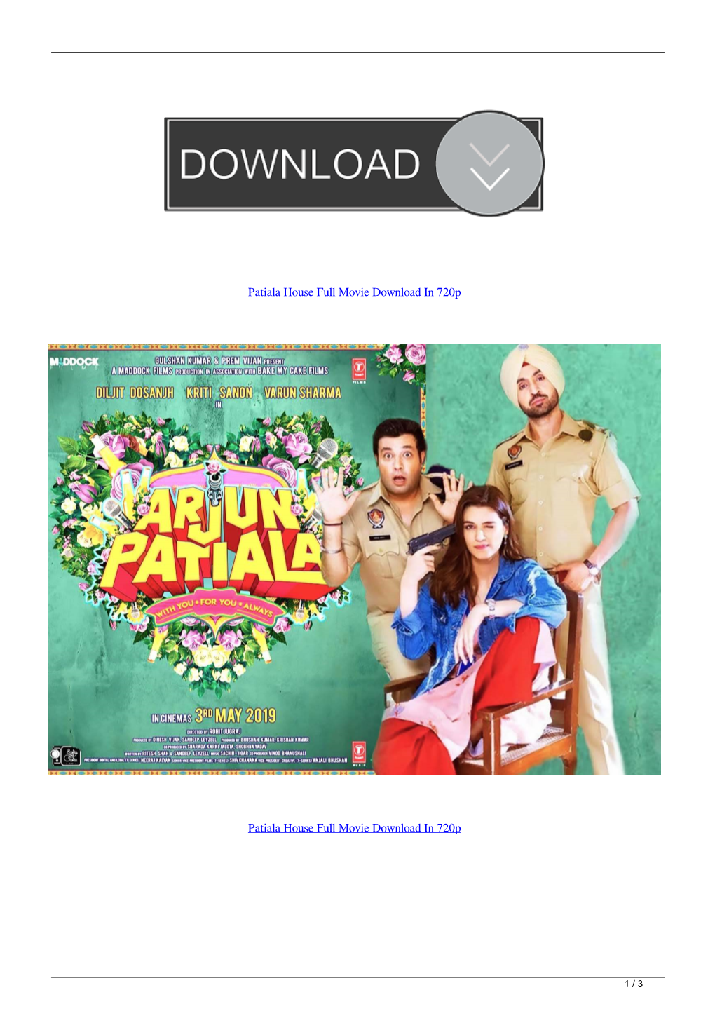 Patiala House Full Movie Download in 720P