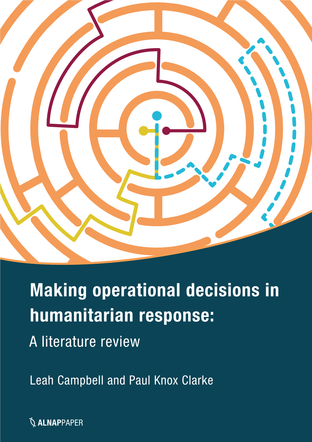 Making Operational Decisions in Humanitarian Response: a Literature Review