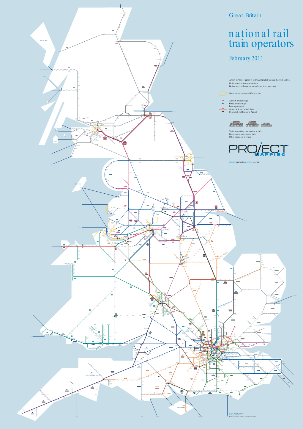 Heathrow Express, Stansted Express, Gatwick Express Rannoch