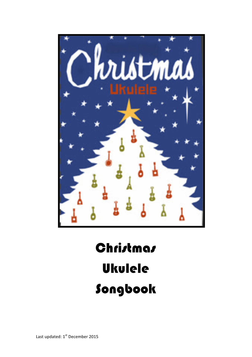 Christmas Ukulele Songbook