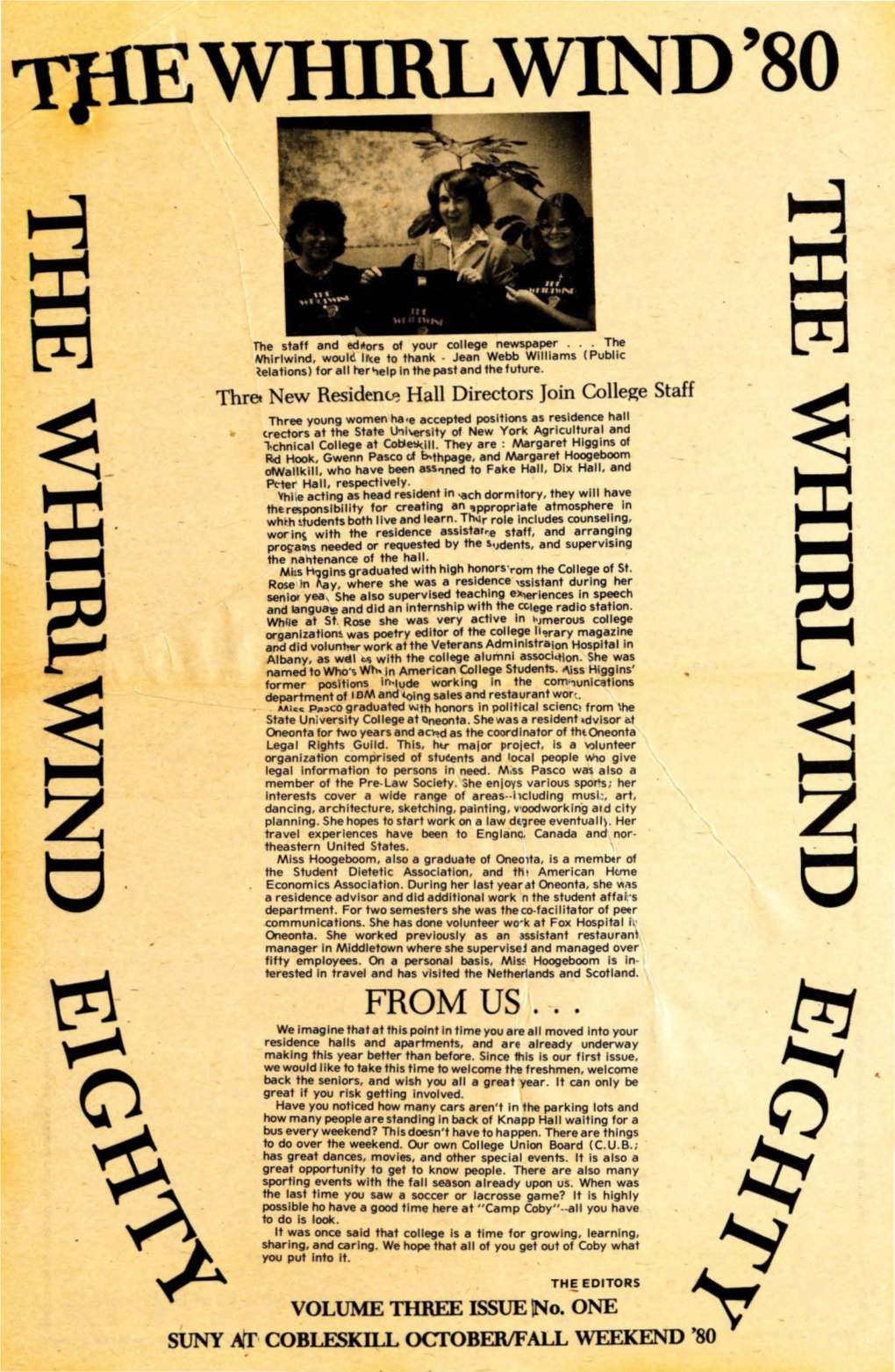 Vol. 3 Issue 1 October 2, 1978 (5.281Mb)