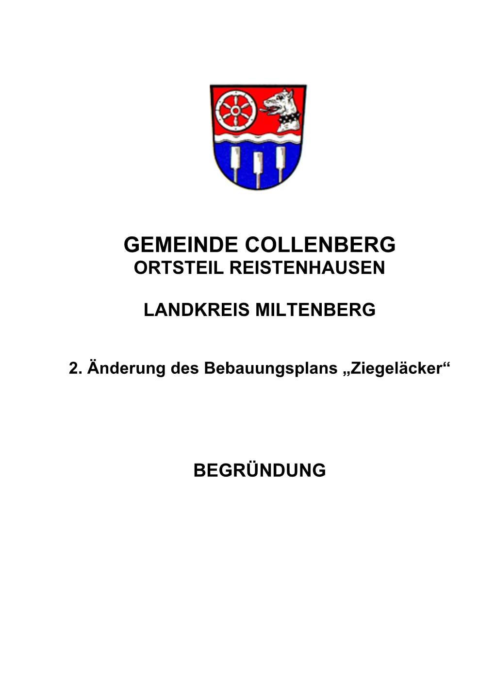 Gemeinde Collenberg Ortsteil Reistenhausen