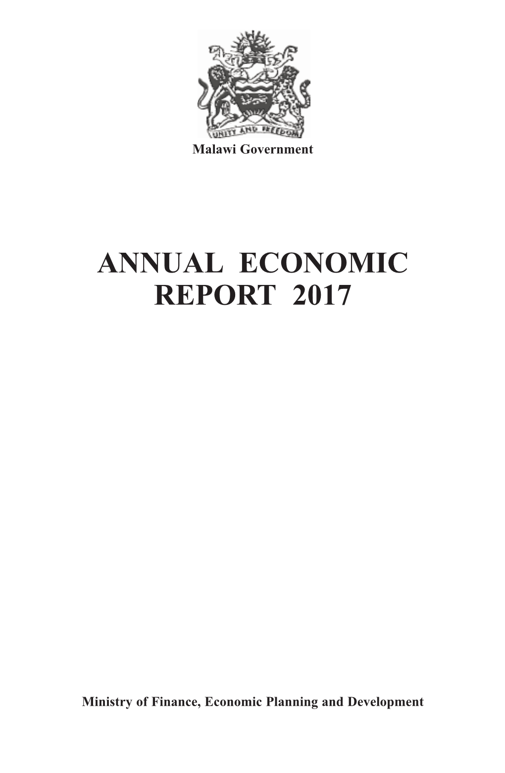 Annual Economic Report 2017