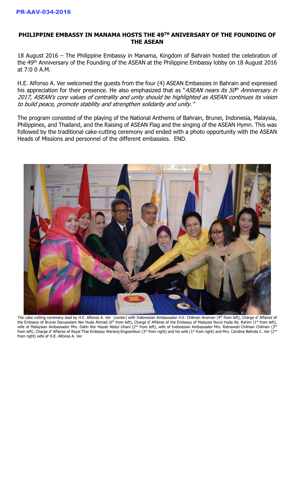 PR-AAV-034-2016 49Th ASEAN Anniversary
