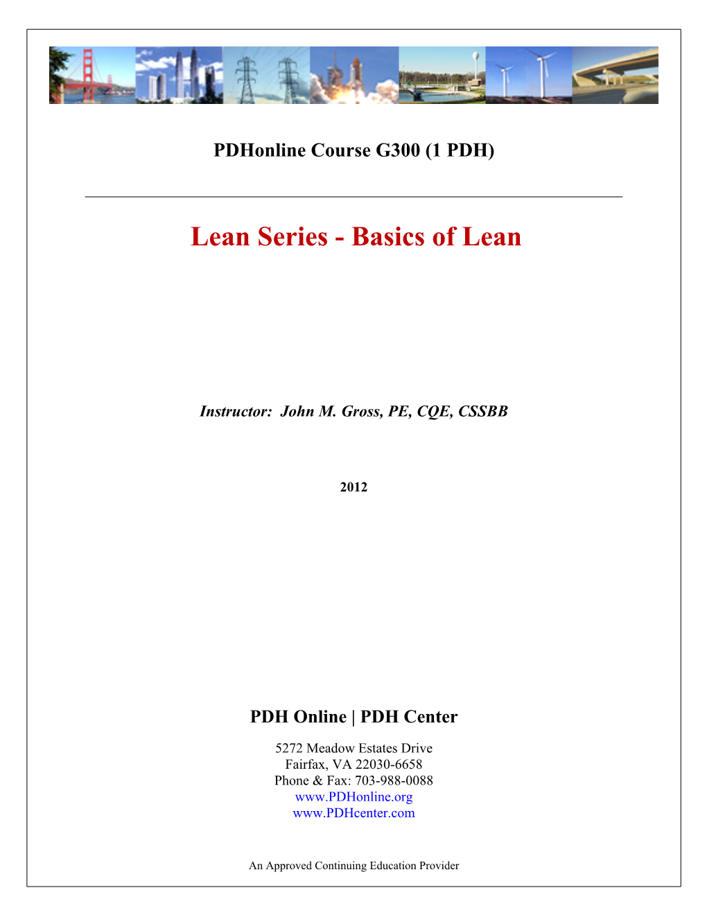 Lean Series – Basics of Lean
