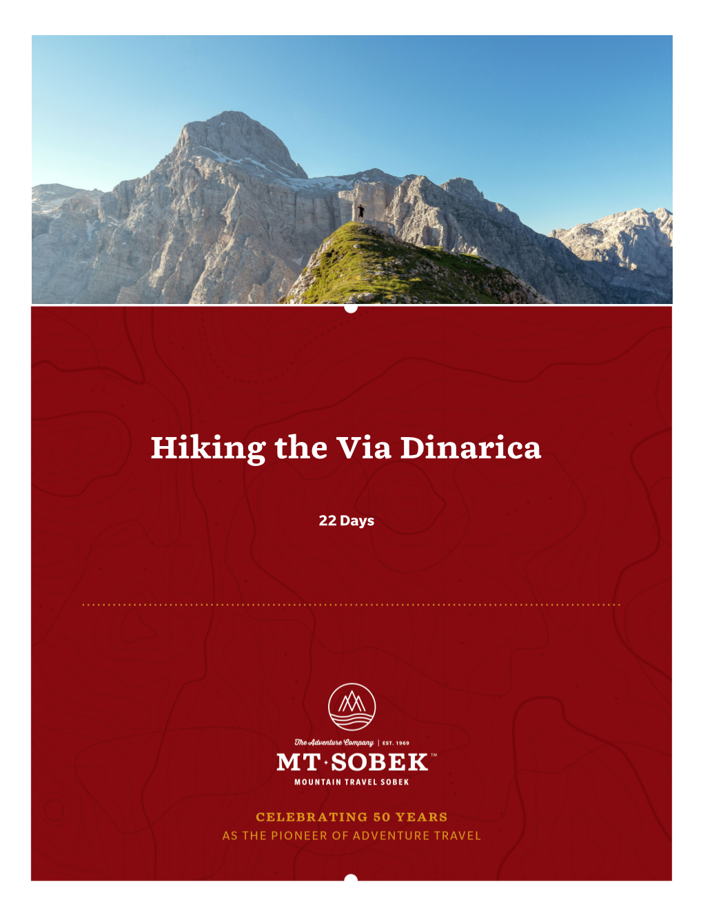 Hiking the Via Dinarica