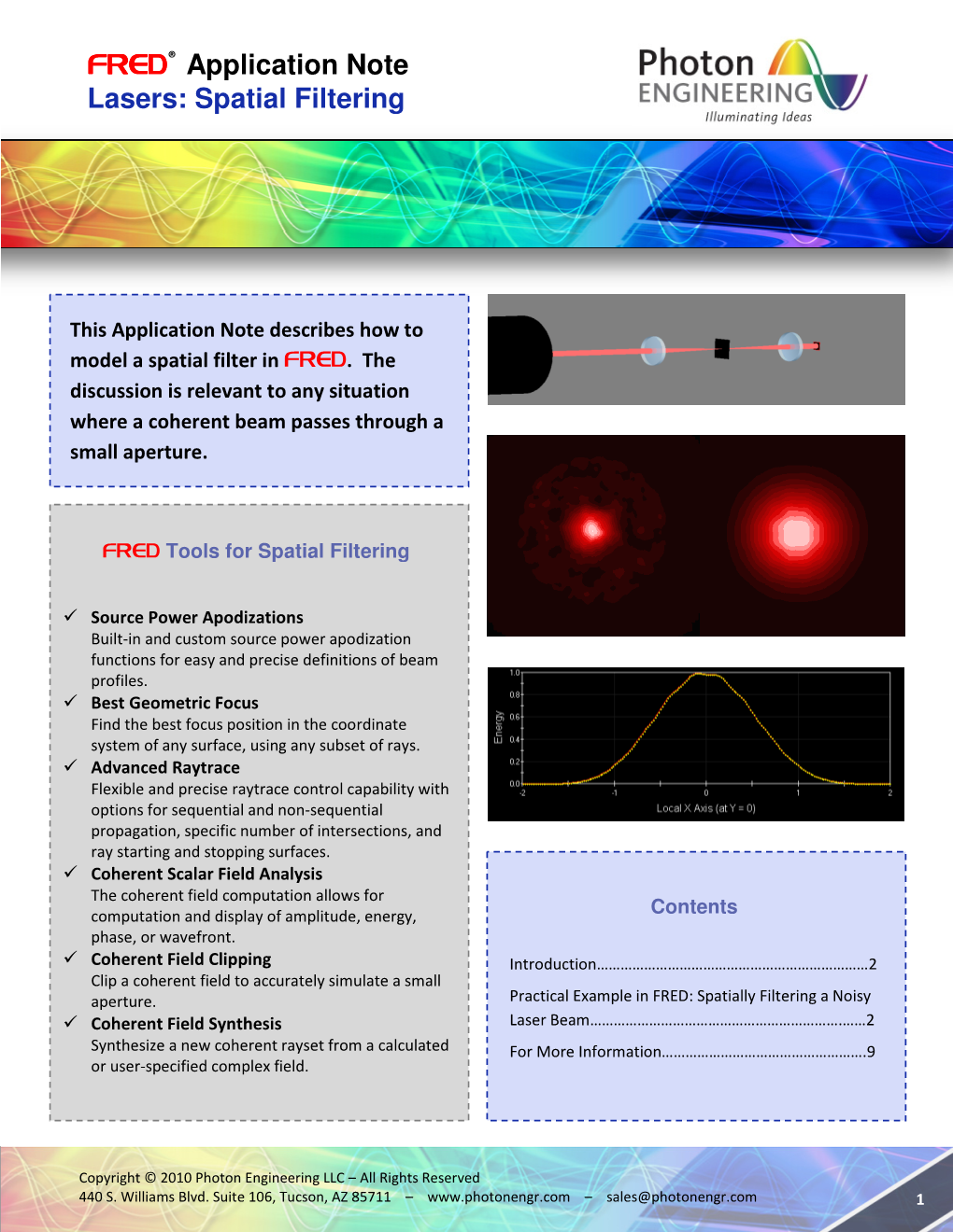 Spatial Filtering