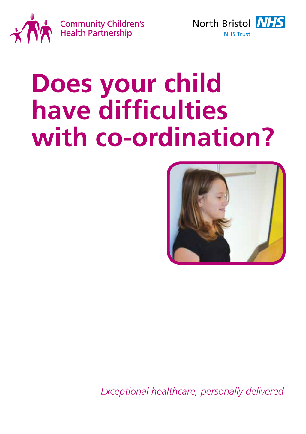 Does Your Child Have Difficulties with Co-Ordination?
