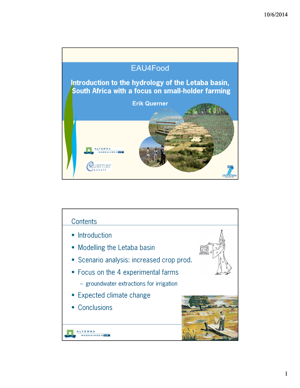 B-Intro Modelling Letaba Basin-EQ-6Oct14 Pptx