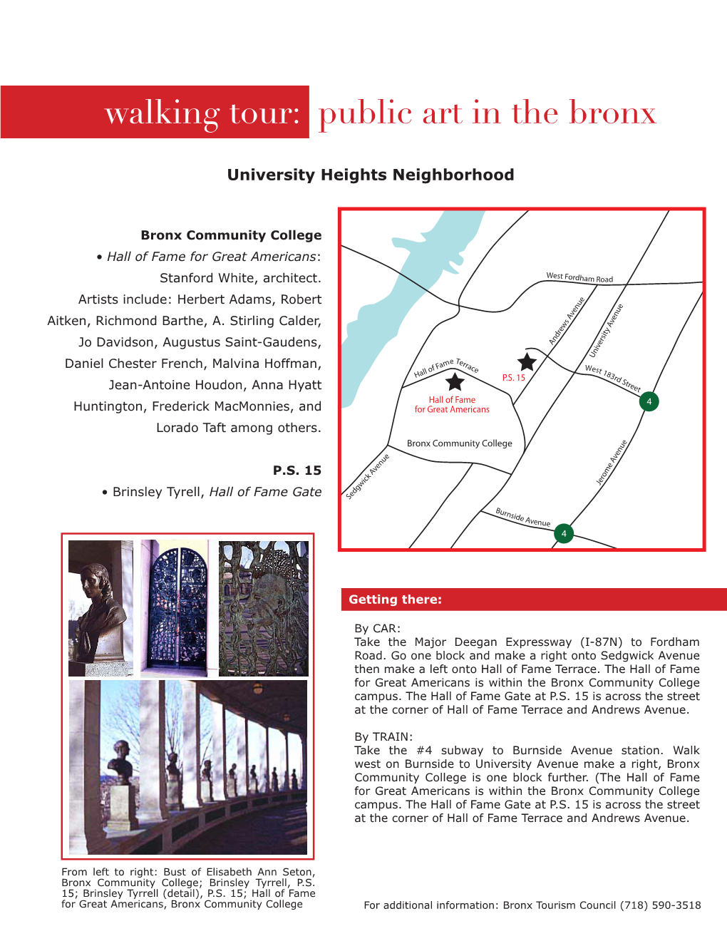 Walking Tour: Public Art in the Bronx