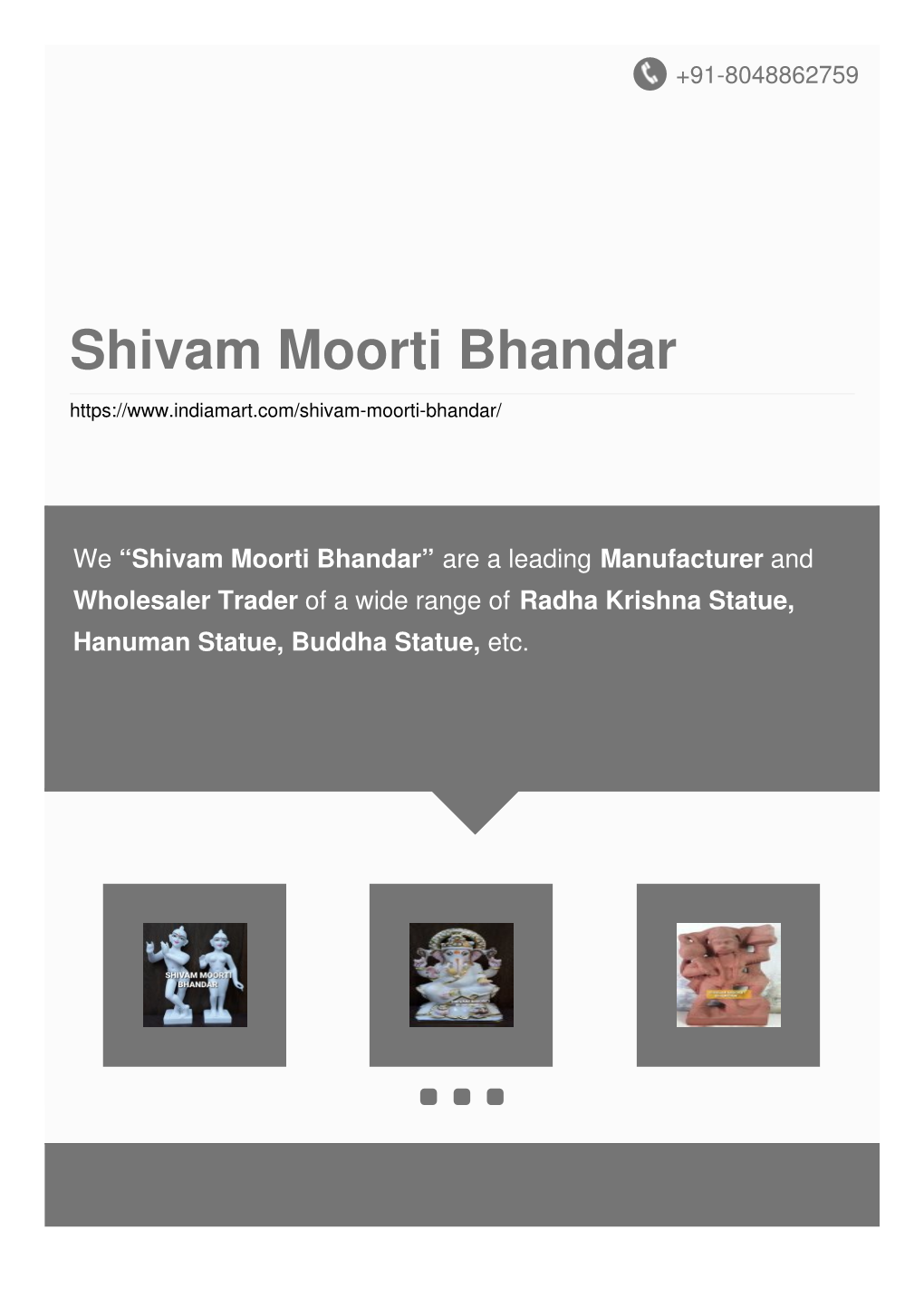Shivam Moorti Bhandar