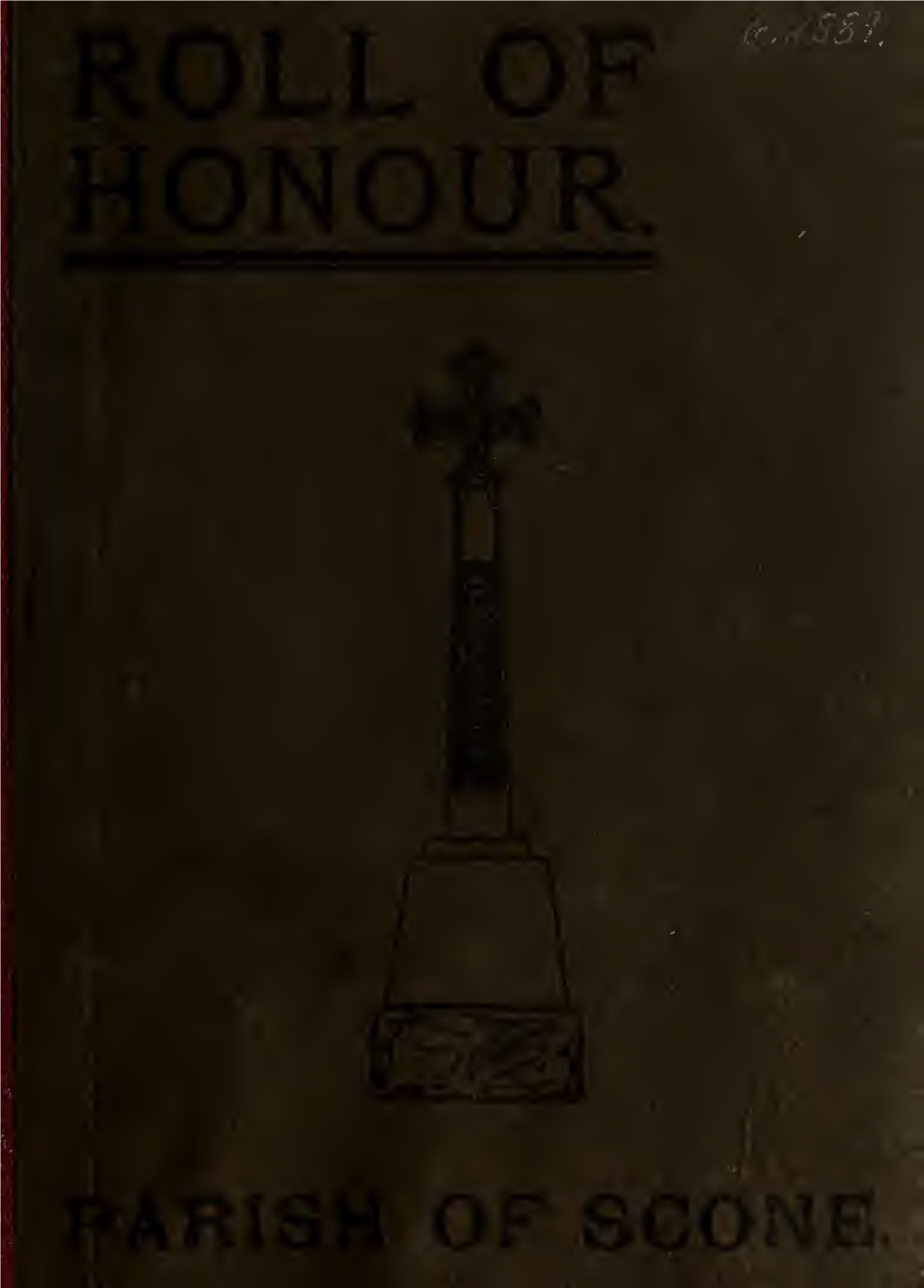 Roll of Honour, Parish of Scone