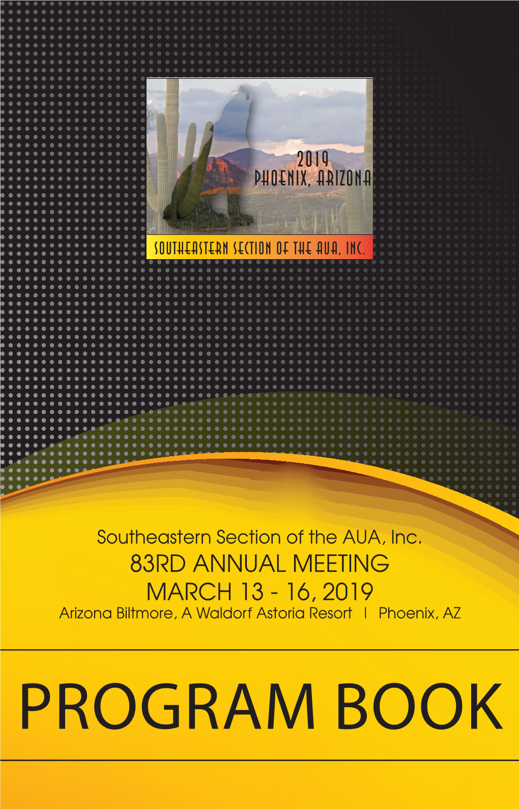 PROGRAM BOOK 2019 Phoenix, Arizona