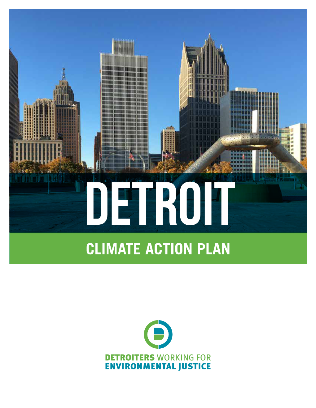 Climate Action Plan Table of Contents