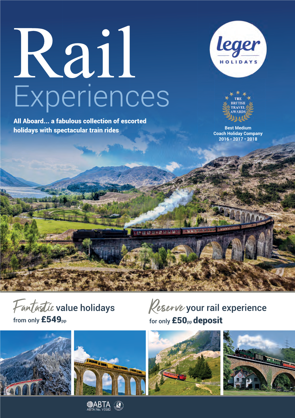 Rail Experiences | Leger Holidays