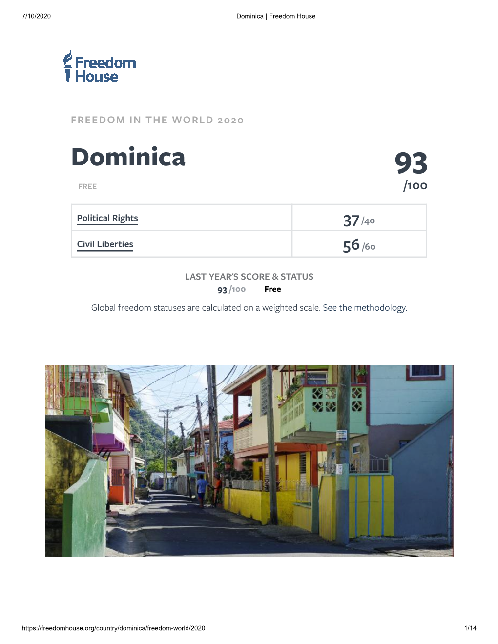Dominica | Freedom House