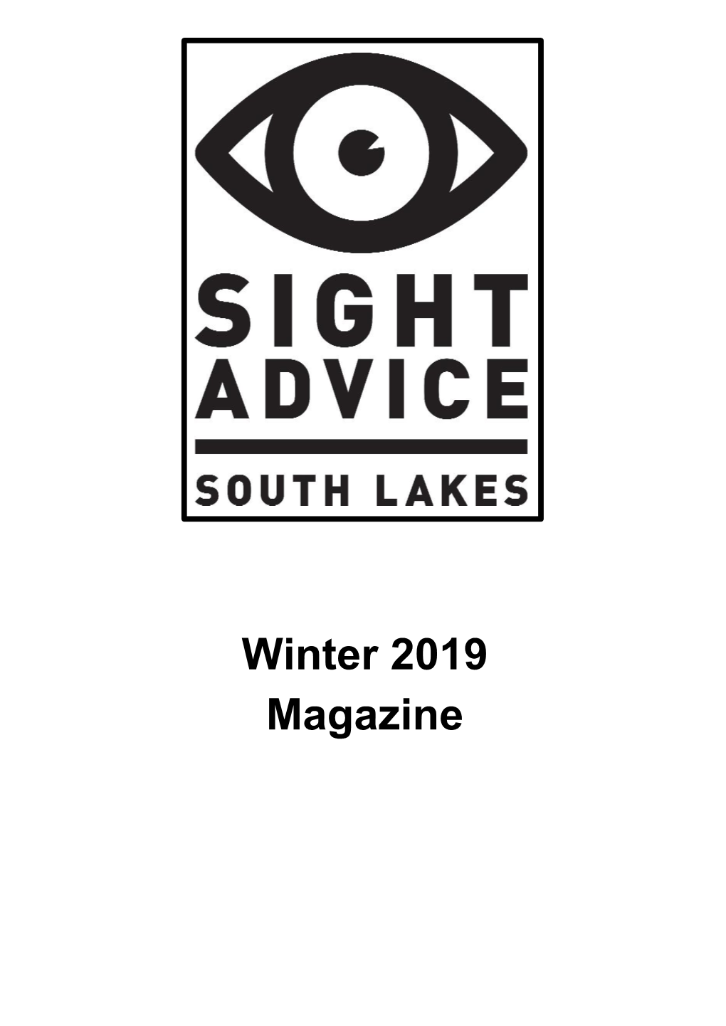 Sight Advice Magazine Winter 2019