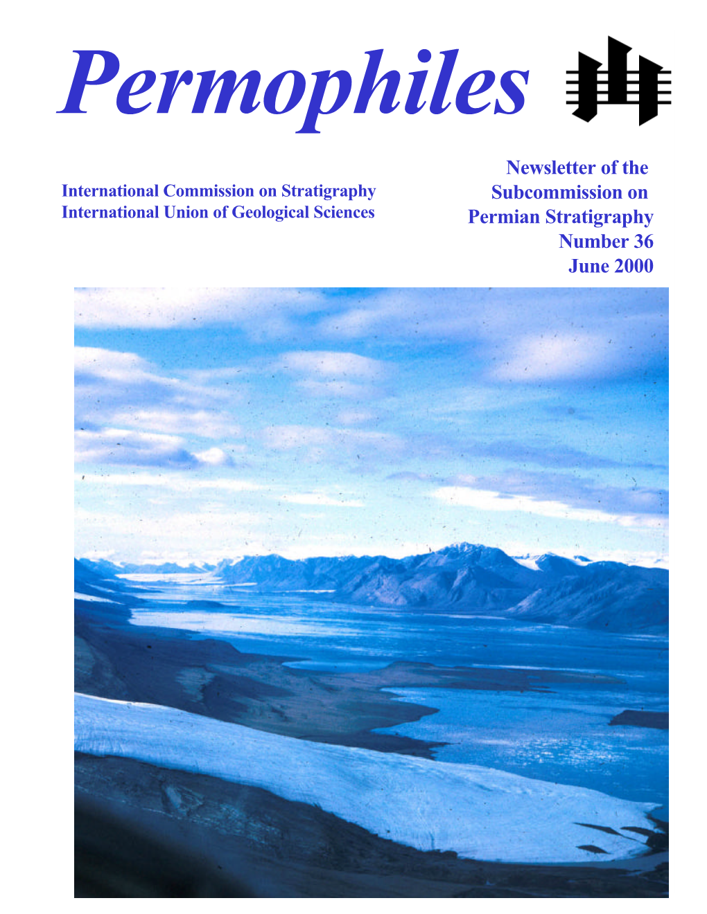 Permophiles Issue #36 2000 EXECUTIVE NOTES Notes from the SPS Secretary Henderson Will Accept Them Until December 15